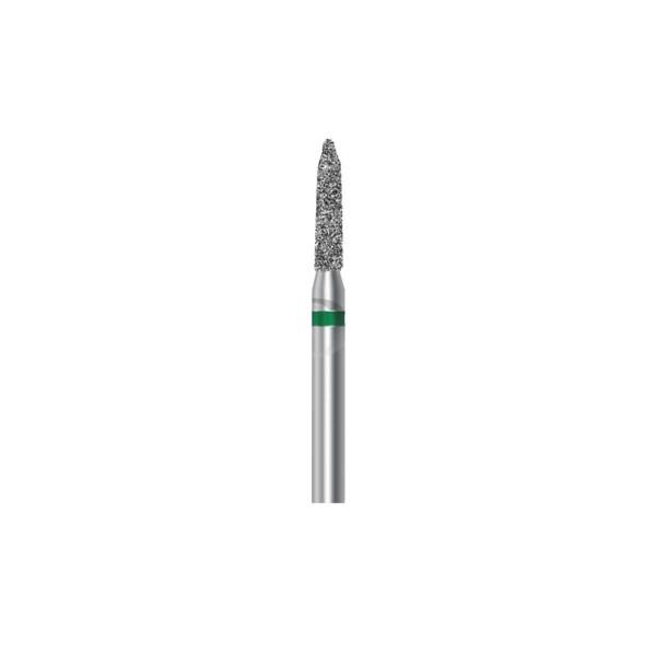 فرز الماسی مدل شعله شمعی بلند توربین 5 عددی 861 برند Sani Dental Diamond Burs Flame 861 Sani